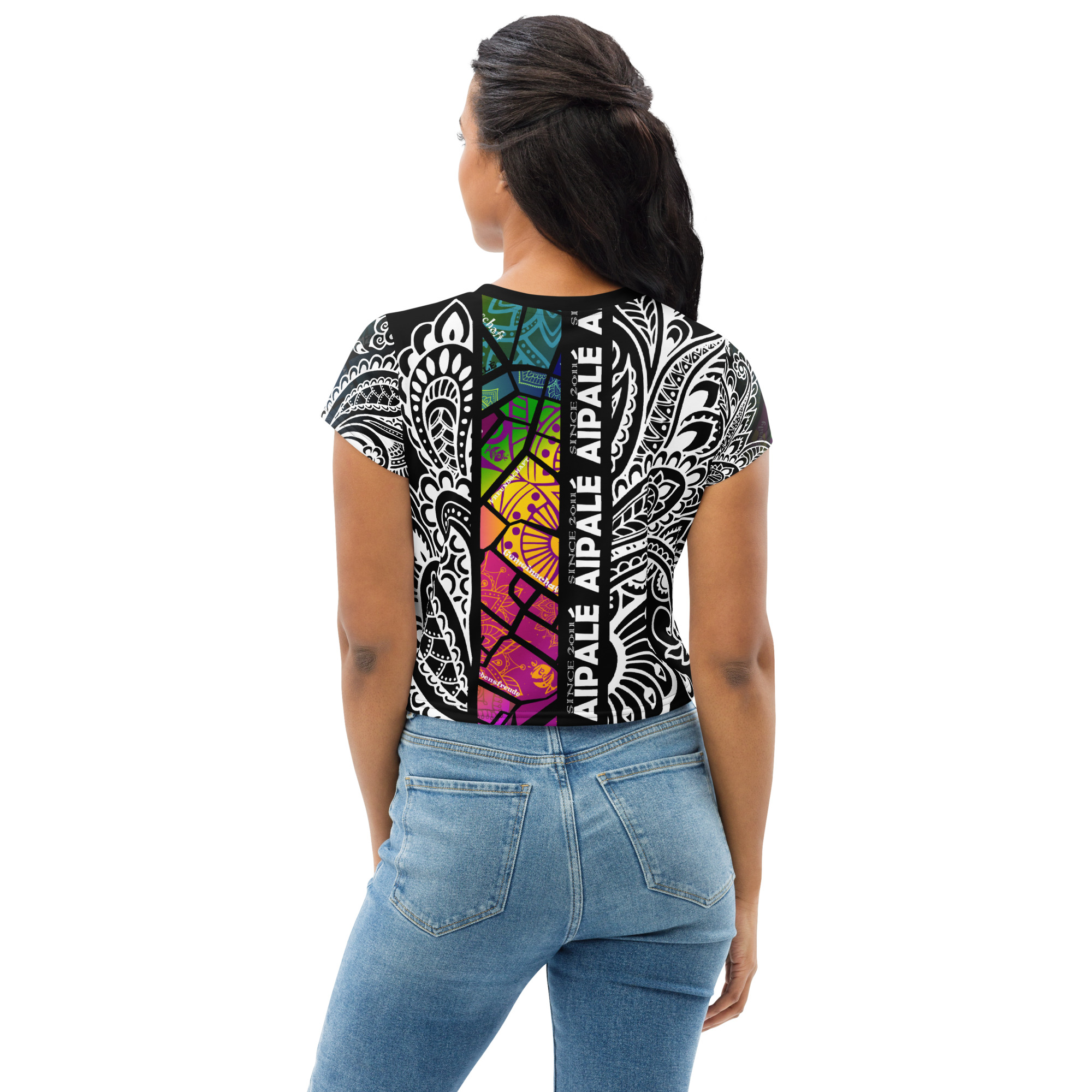 Damen Crop T-Shirt – Bild 2