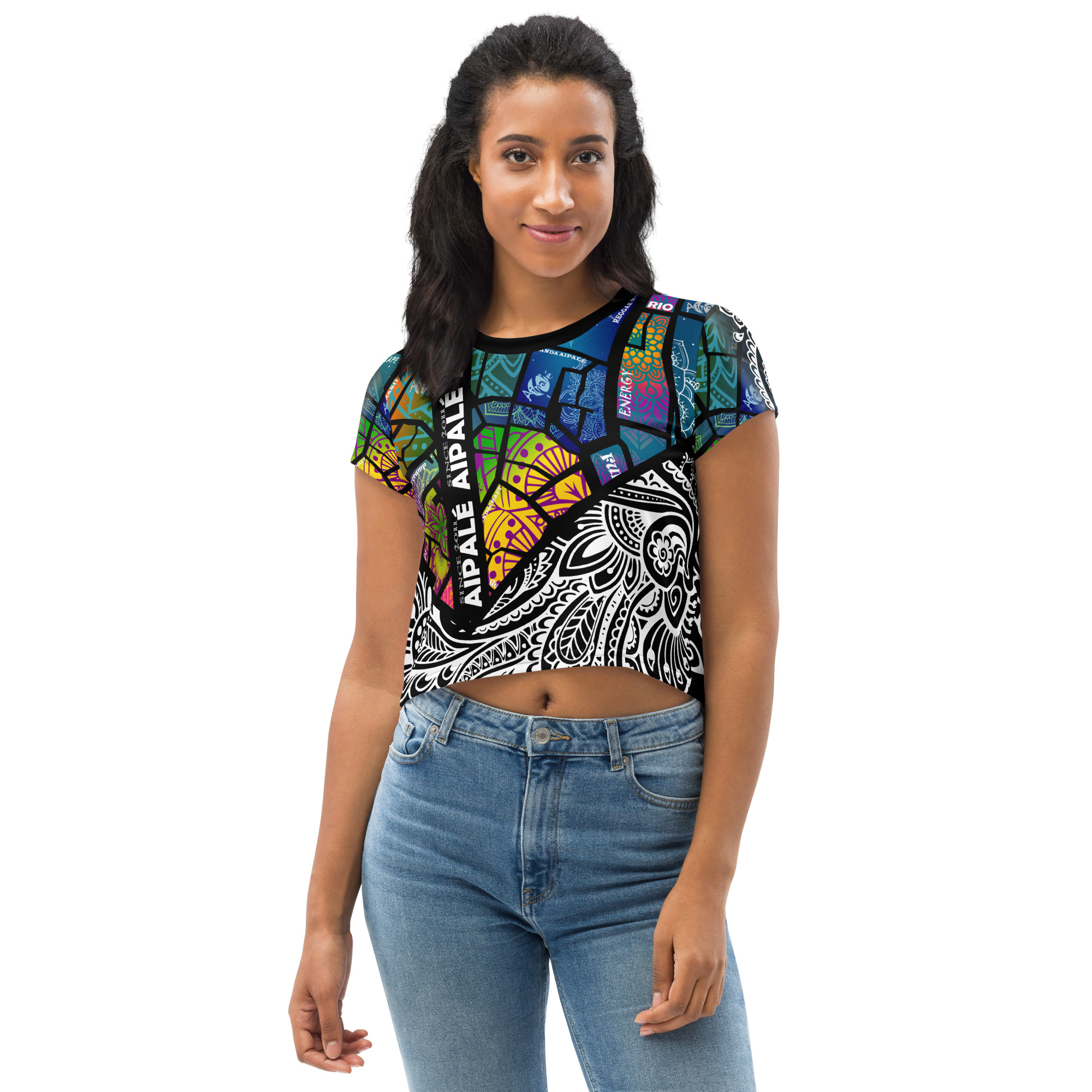 Damen Crop T-Shirt